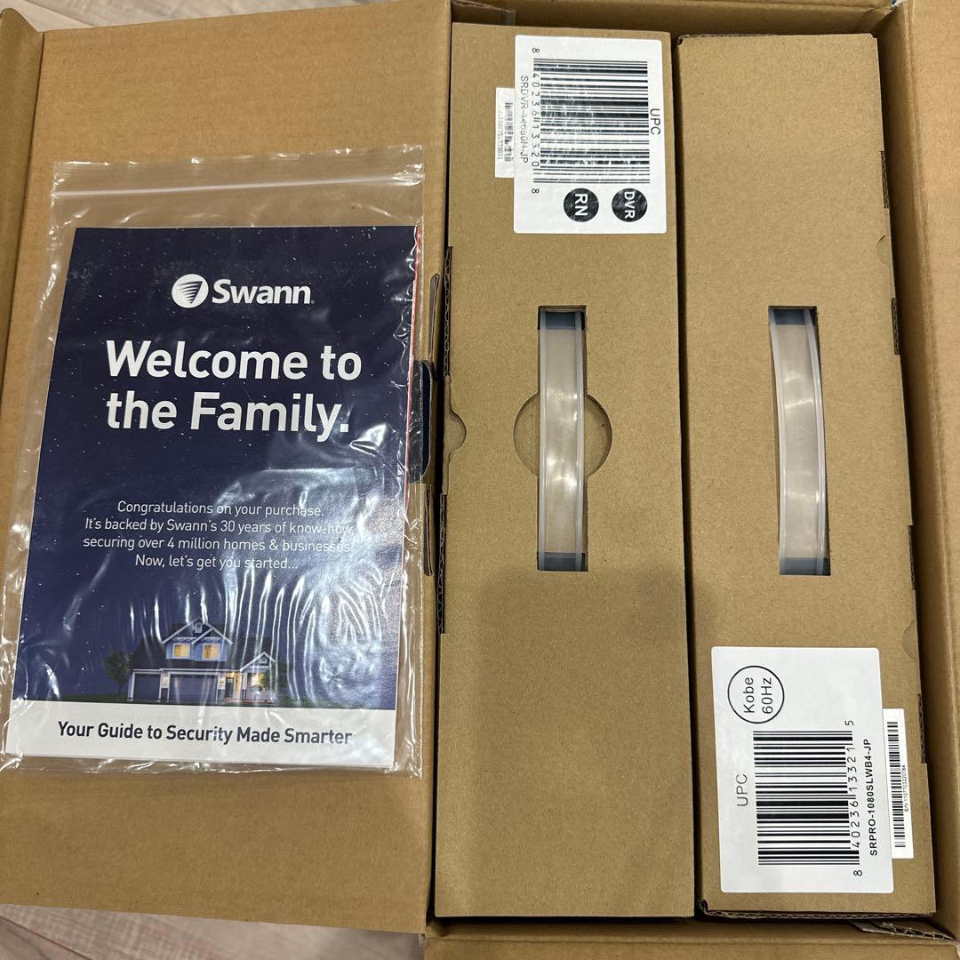 新品　Swann Enforcer Security System 4台カメラ