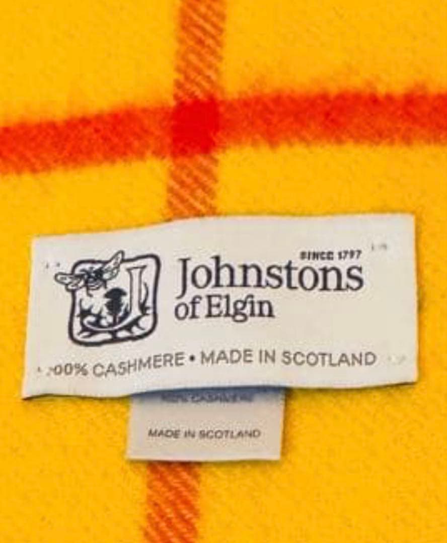 【限定お値下げ】Johnstons カシミヤ100% 大判ストール マクラウド