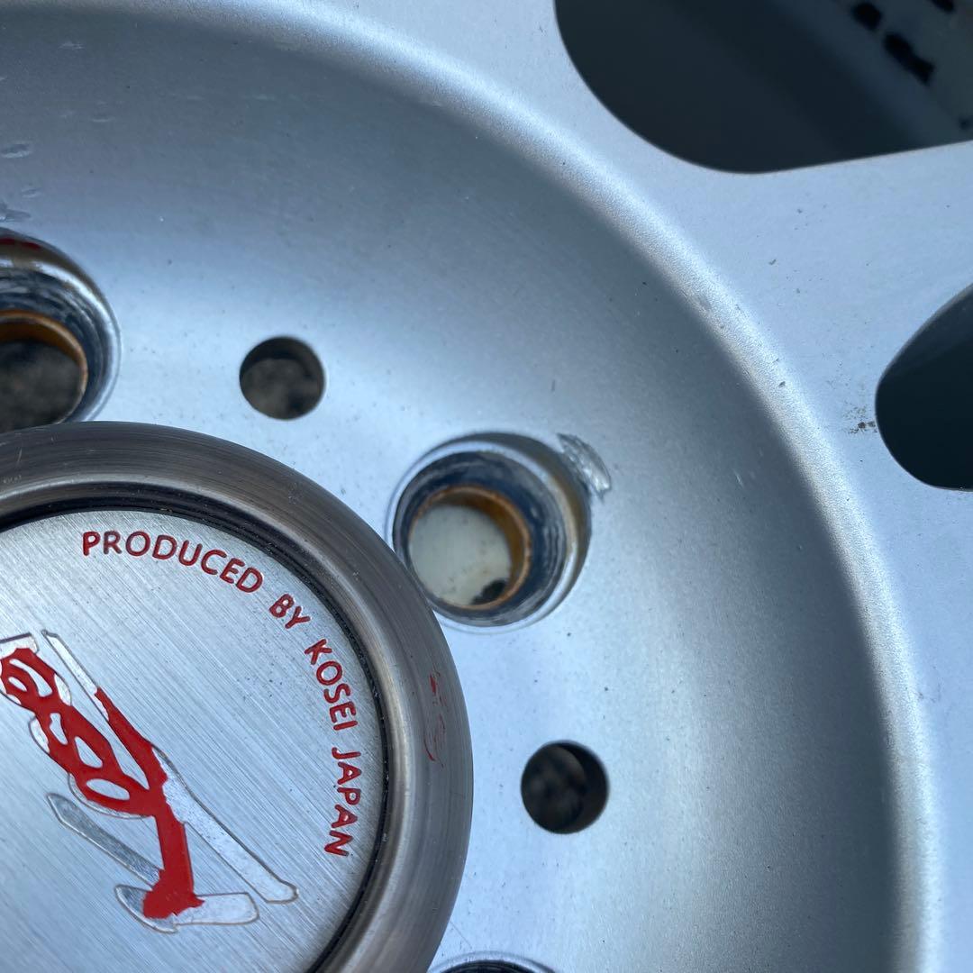 ◇中古koseiホイール　17インチ　7J+50 5H／100 プリウス、