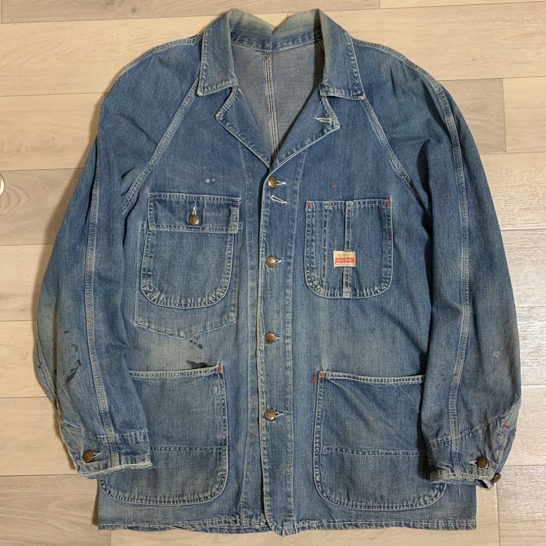 希少 50s ヴィンテージ PAY DAY カバーオール ペニーズ 実寸L相当