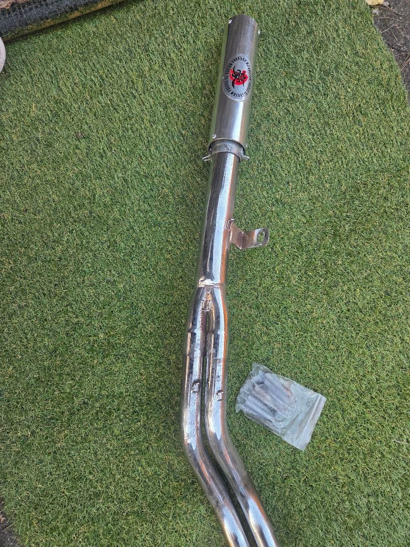 タウケン様　〔DJ豪〕4-2-1マフラー　XJR400 4HM　ビャン鳴き