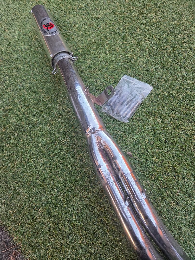 タウケン様　〔DJ豪〕4-2-1マフラー　XJR400 4HM　ビャン鳴き