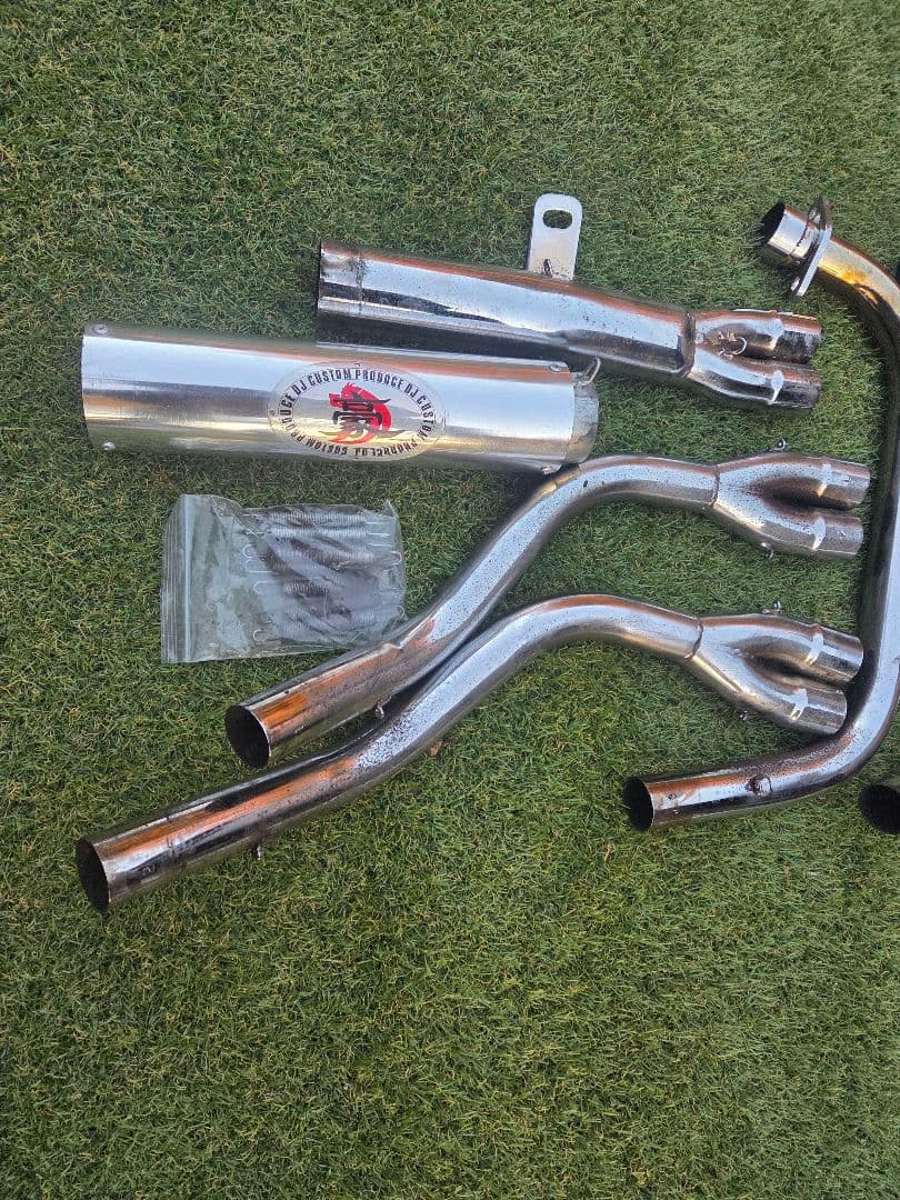 タウケン様　〔DJ豪〕4-2-1マフラー　XJR400 4HM　ビャン鳴き