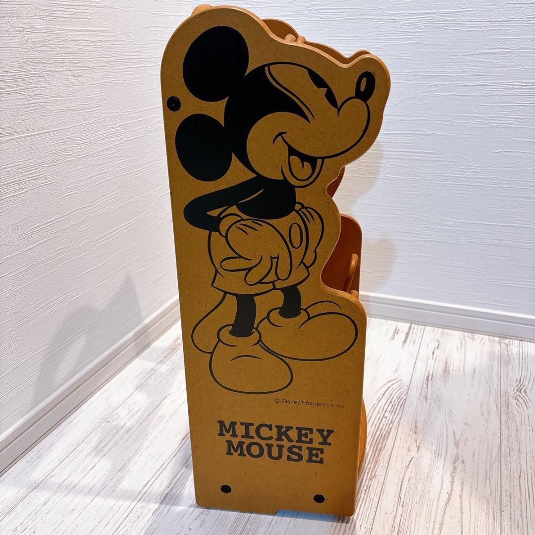 【希少】スリッパラック スタンド ミッキーマウス 木製