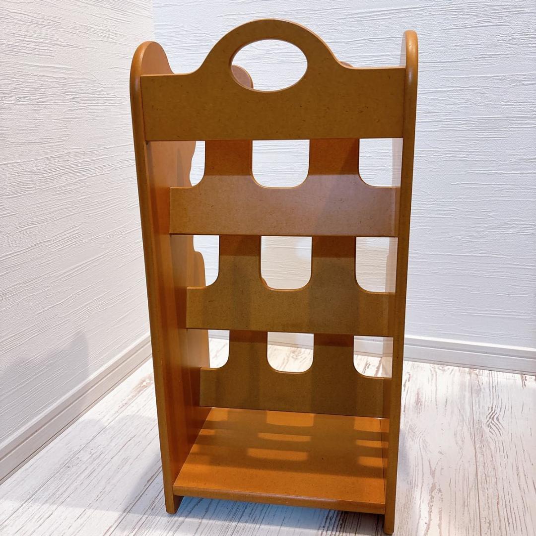 【希少】スリッパラック スタンド ミッキーマウス 木製