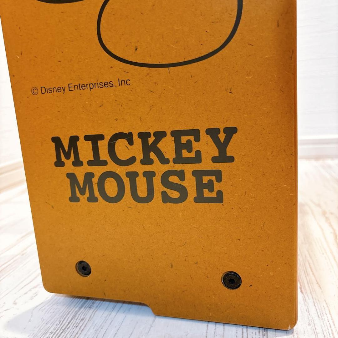 【希少】スリッパラック スタンド ミッキーマウス 木製