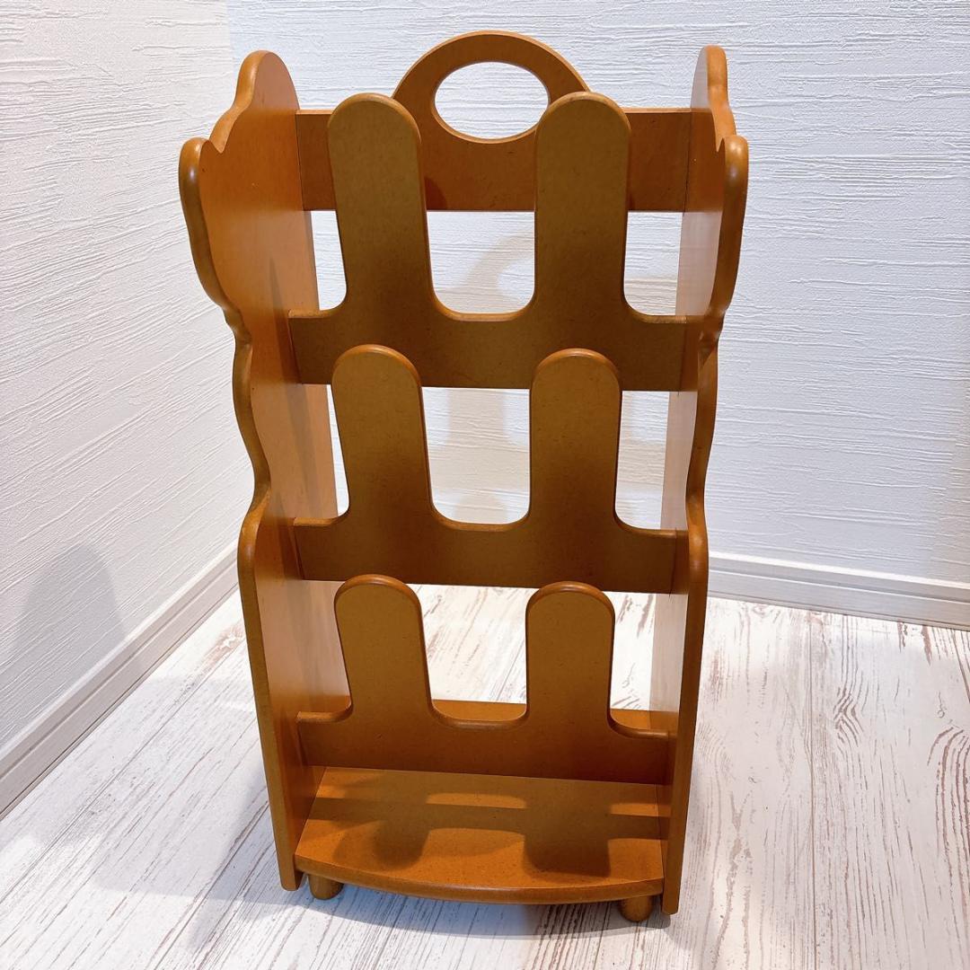 【希少】スリッパラック スタンド ミッキーマウス 木製