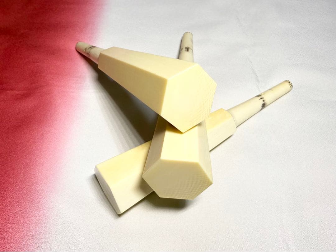 【極上美品】最高級 津軽三味線 糸巻き 八分五厘 太棹 糸巻 三味線 プラチック