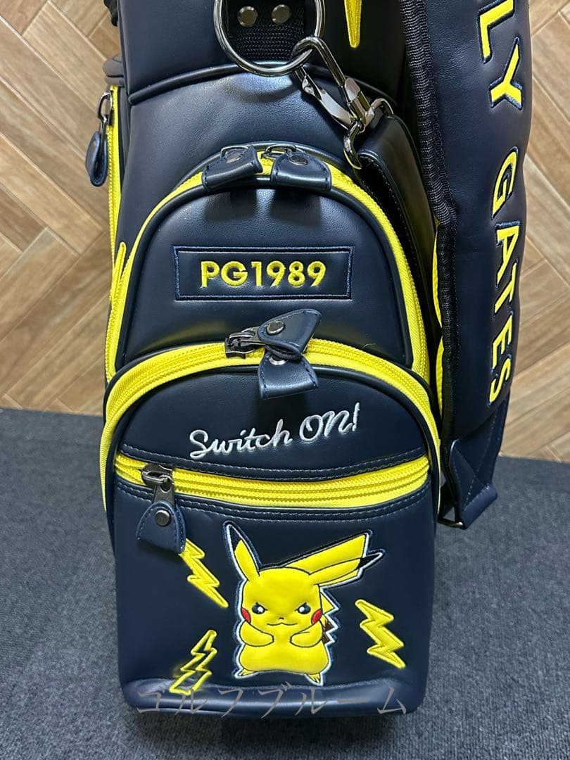 パーリーゲイツ☆ポケモン⚡️ピカチュウ⚡️スタンド式キャディバック