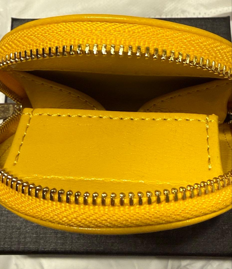 皇居財布 小銭入れ 黄色 新品未使用品