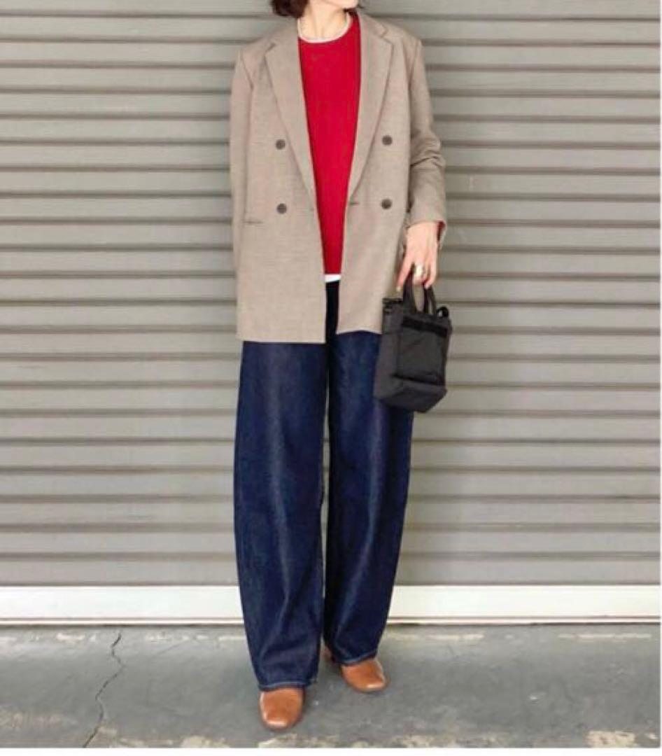 新品未使用UNIQLO ダブルジャケット　チェック　L