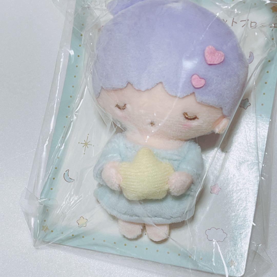 サンリオ キキララ ブローチ フレームデザイン リトルツインスターズ マスコット