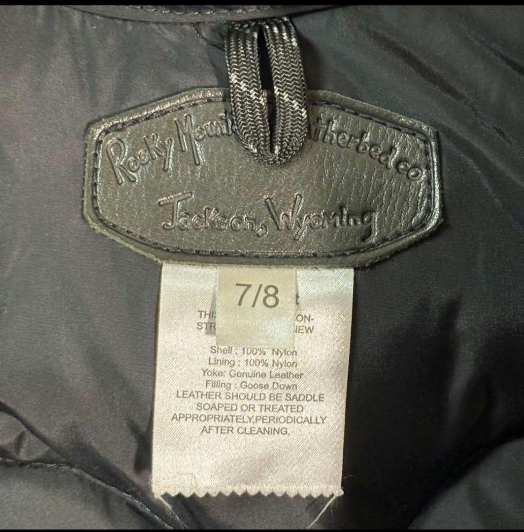 ヒステリックグラマー×RockyMountain ダウンベスト 7/8