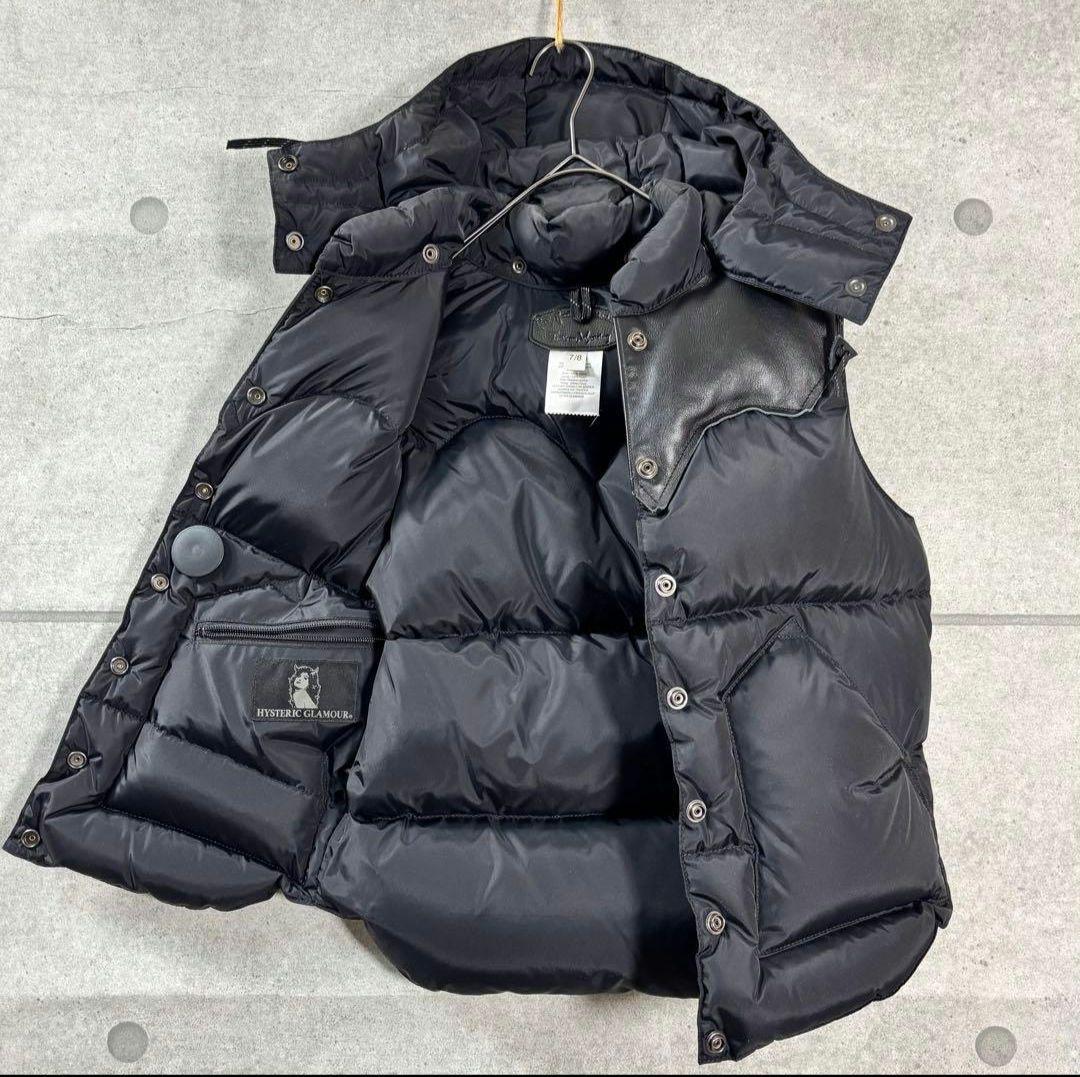 ヒステリックグラマー×RockyMountain ダウンベスト 7/8