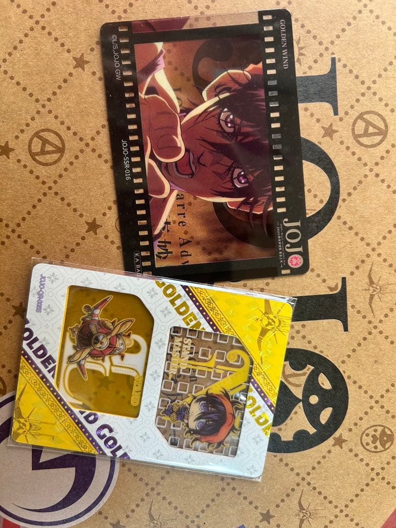 激レア ナランチャ 中国限定 非売品 特典A4ポスター キーホルダー カード