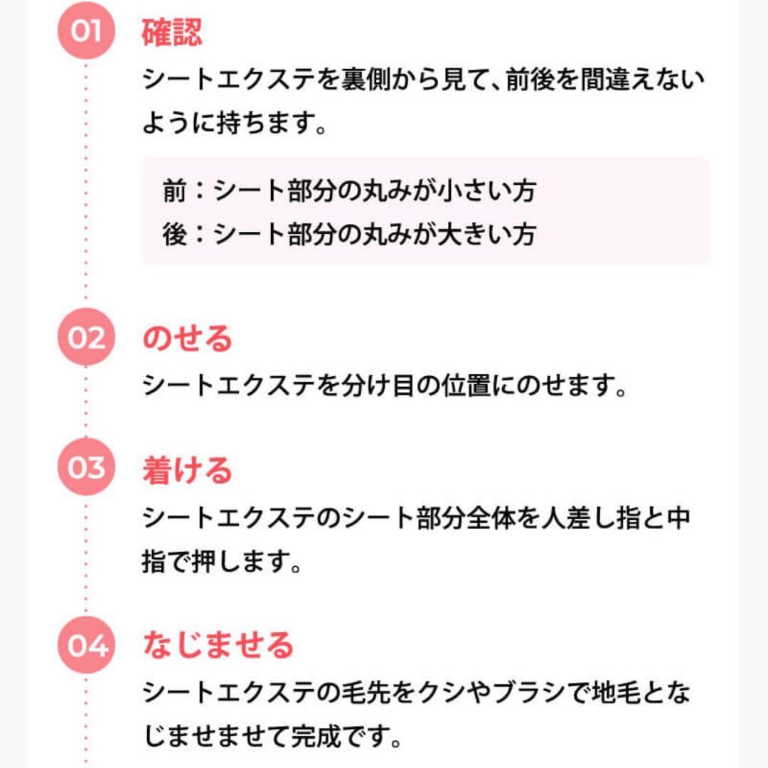 新品完売シートエクステトップエクステンションハイライトブロッサムグレージュ