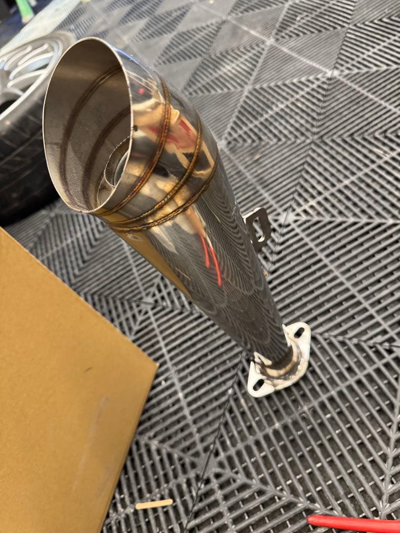 サンバー　ワンオフマフラー