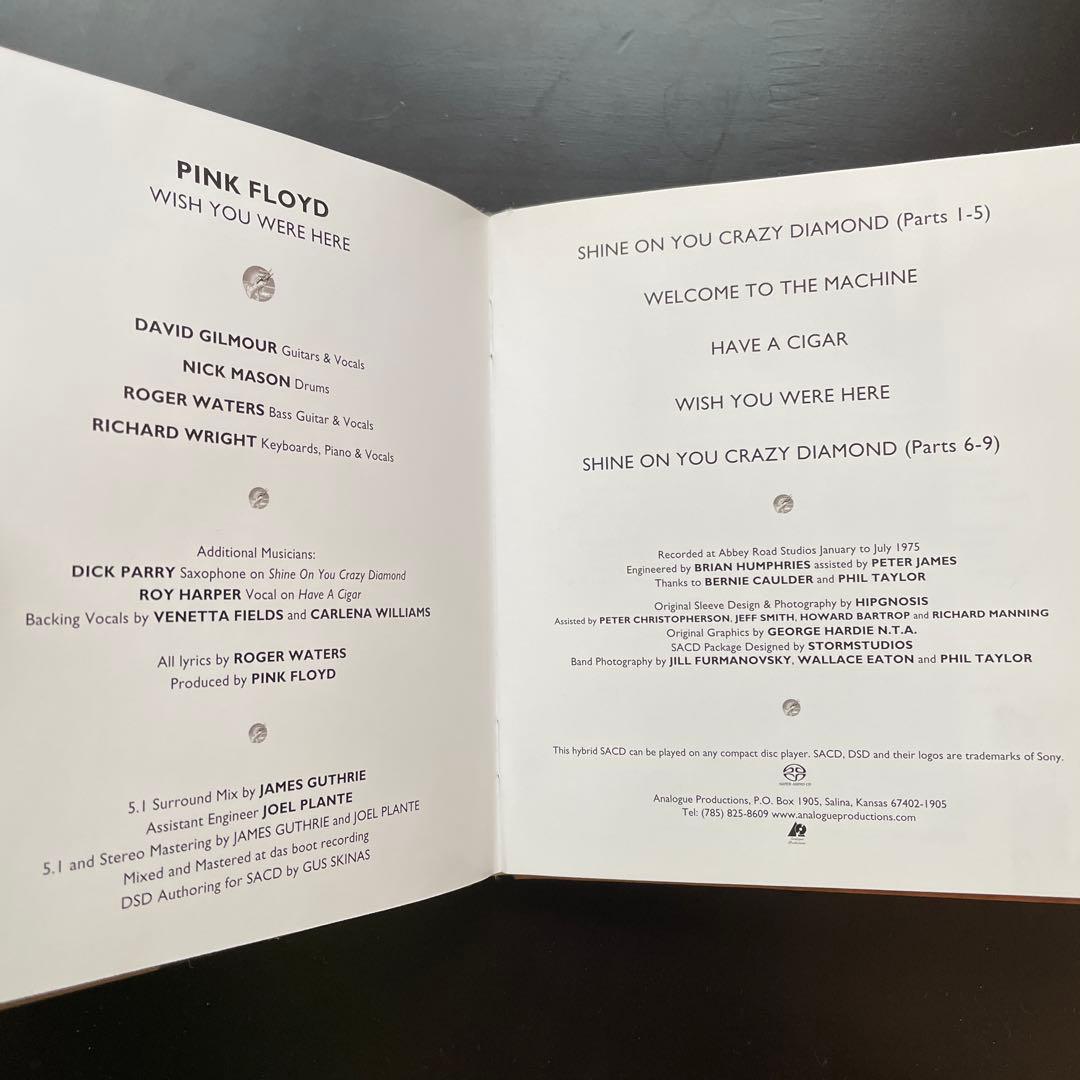 洋楽 Pink Floyd - Wish You Were Here SACD