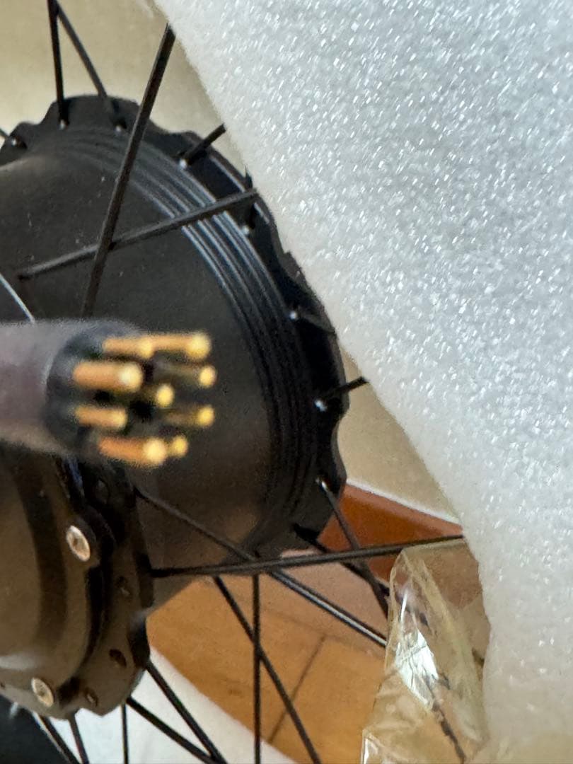 Super 73 電動自転車用後輪ハブホイール 5ピンコネクタ