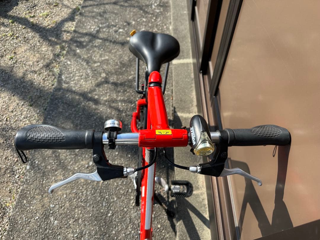 折りたたみ自転車 ストライダ 「STRiDA LT」 レッド 16インチ