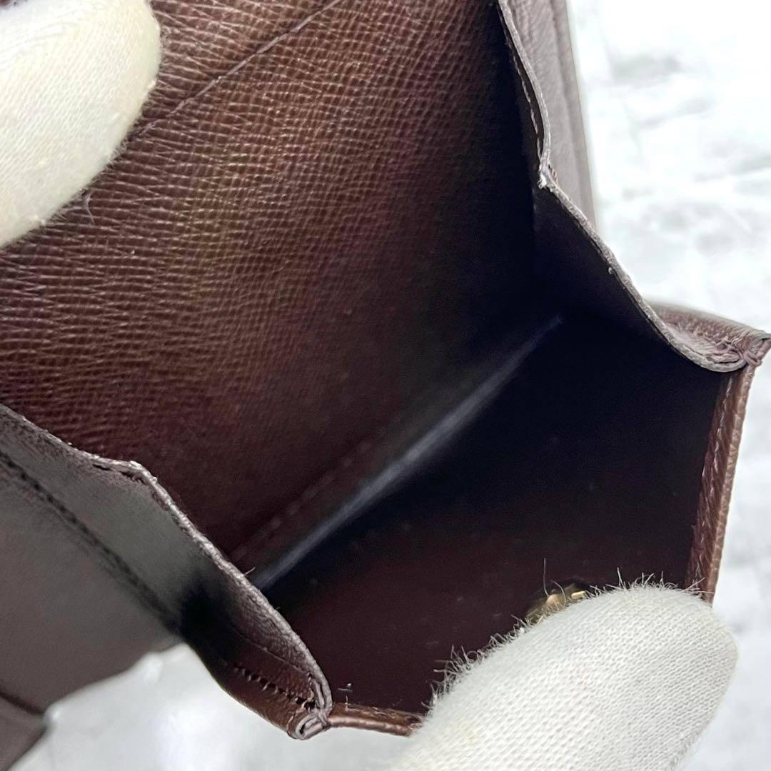 ★極上美品★ルイヴィトン　二つ折り　ダミエ　ポルトフォイユ　マルコ　カード４枚②