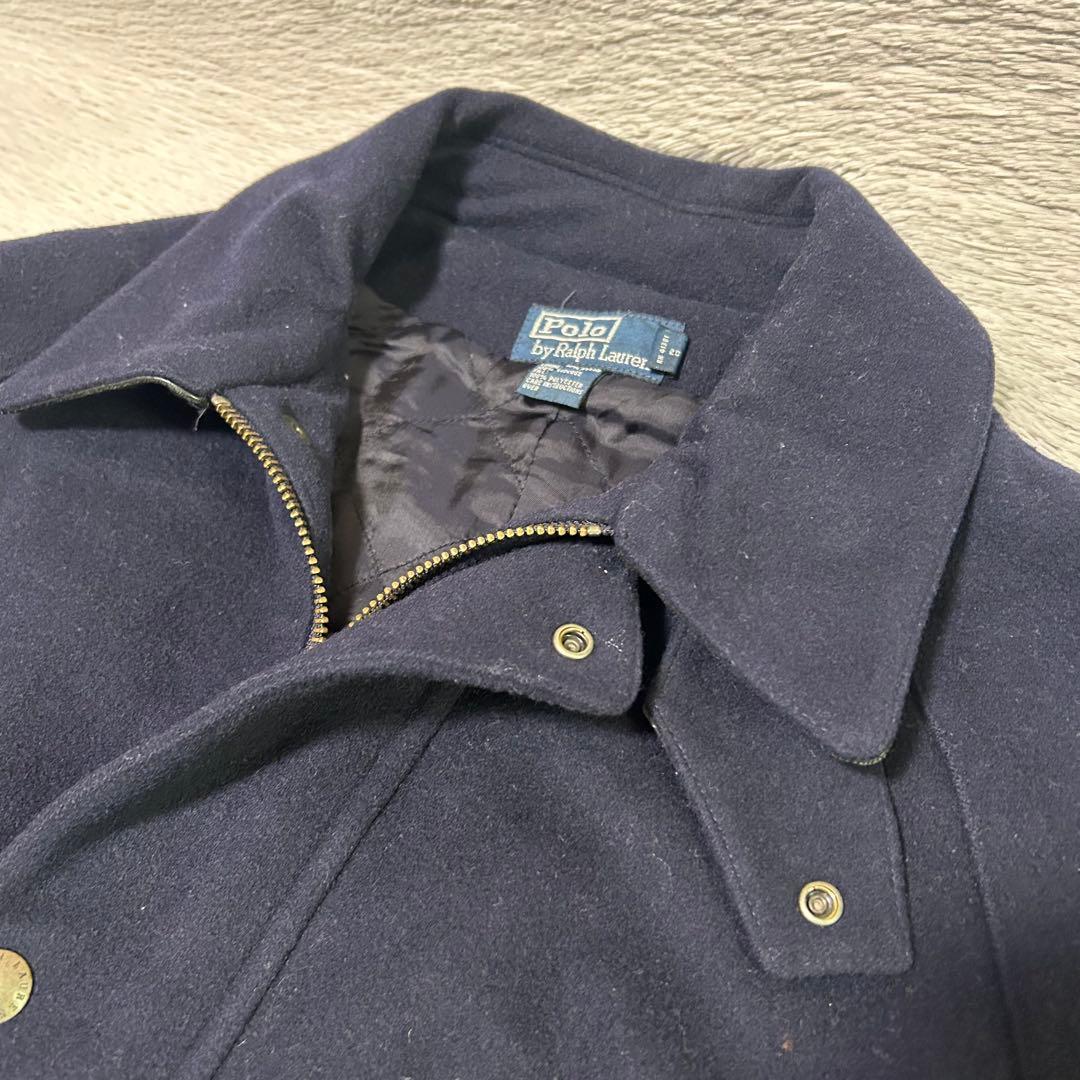 POLO RALPH LAUREN ポロラルフローレン　ウールハーフコート　L