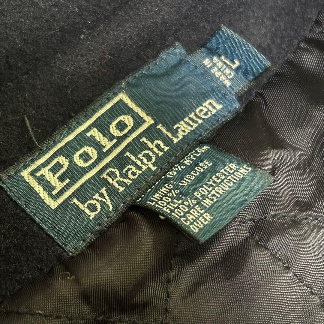 POLO RALPH LAUREN ポロラルフローレン　ウールハーフコート　L