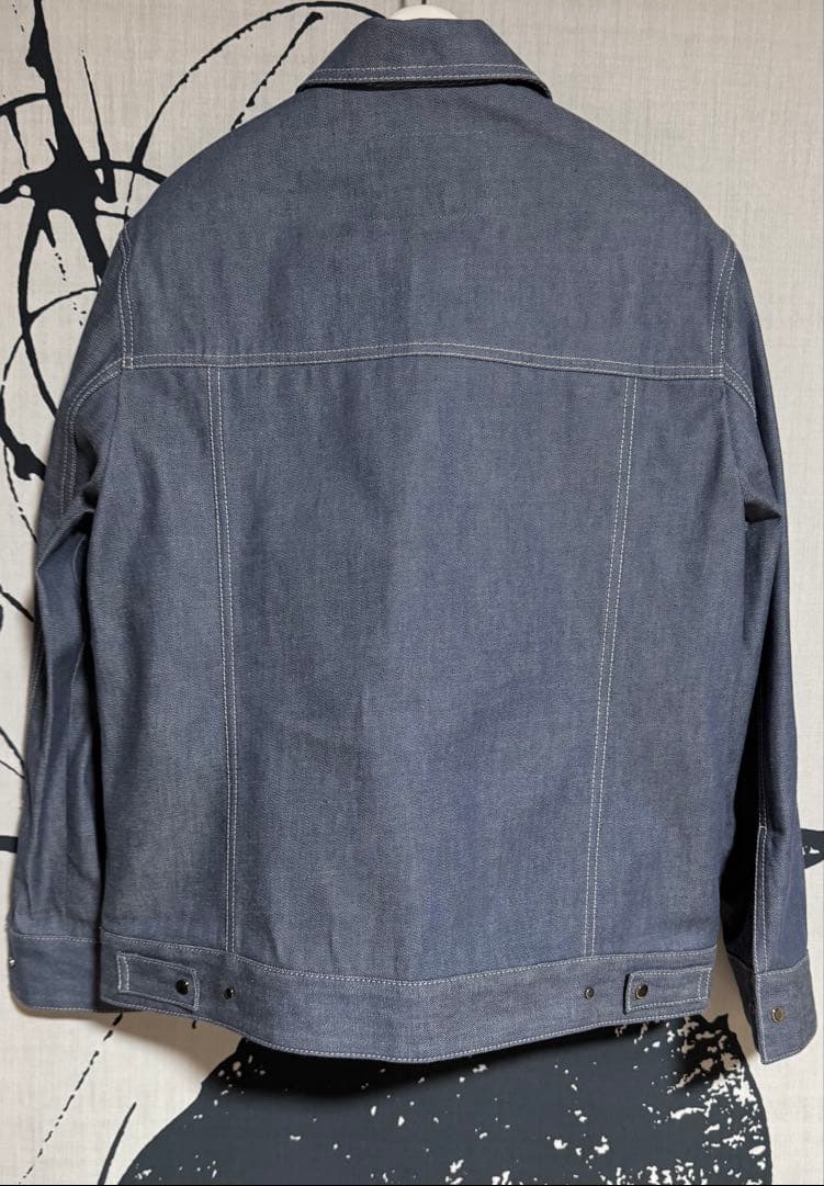 エブール ebure リアクティブデニム コンパクトジャケット Gジャン