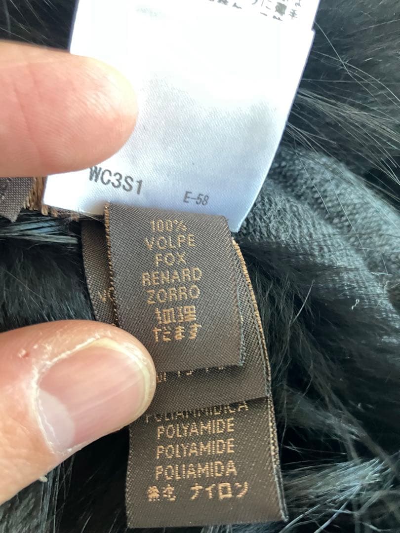 Roberto Cavalli ファー　ポンチョ　ケープ　マント　ストール