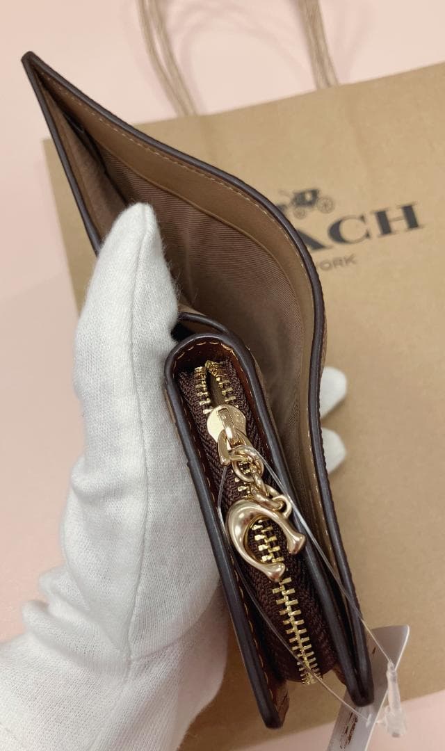 新品 【COACH X PEANUTS】スナップ ウォレット スヌーピー