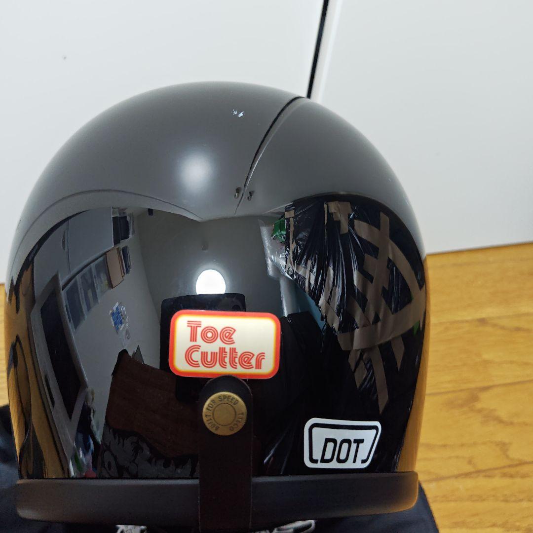 【観賞用】トゥーカッター フルフェイスヘルメット バイザー＆ミラーゴーグル付