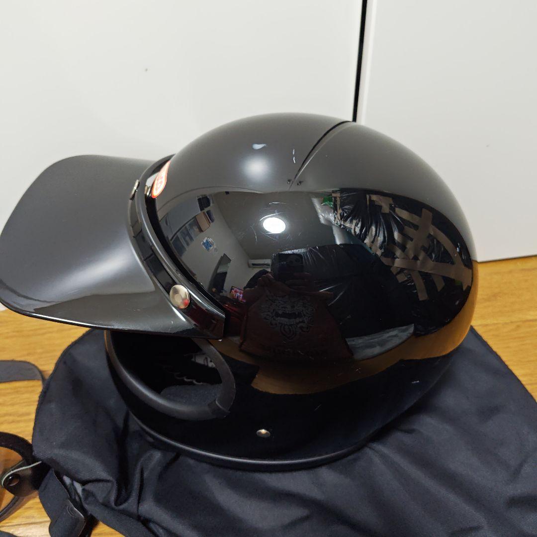 【観賞用】トゥーカッター フルフェイスヘルメット バイザー＆ミラーゴーグル付