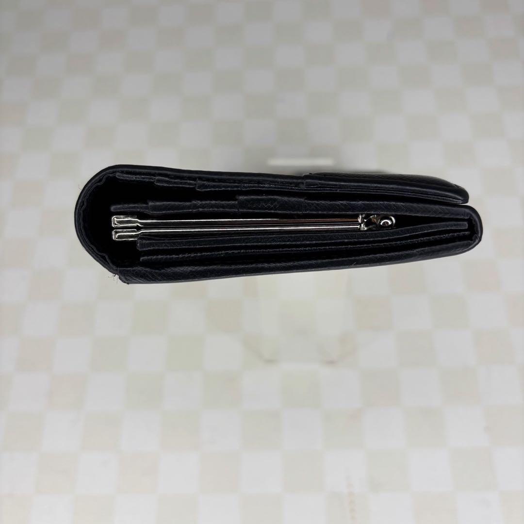 極美品　Burberryバーバリー　長財布　二つ折り　がま口　84