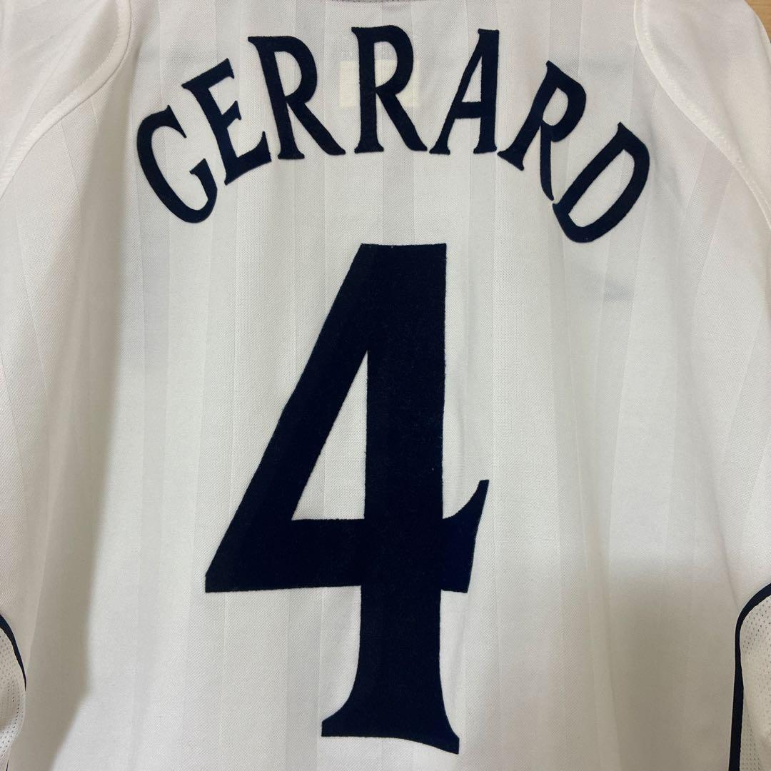 イングランド代表スティーブン・ジェラードユニフォームNo.4