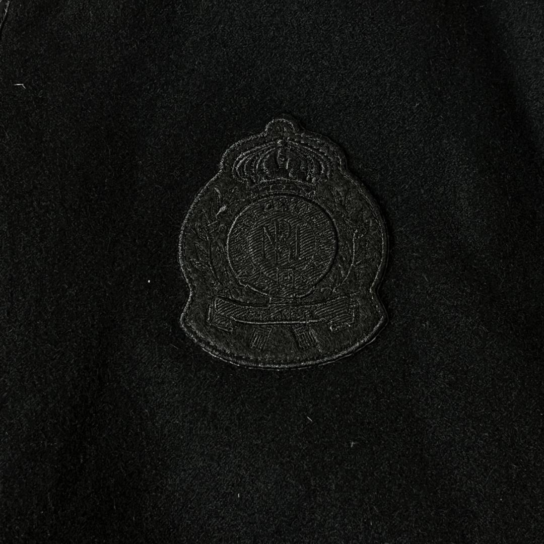 マスターバニーエディション 2 キルティング ニット MA-1 ブルゾン 黒