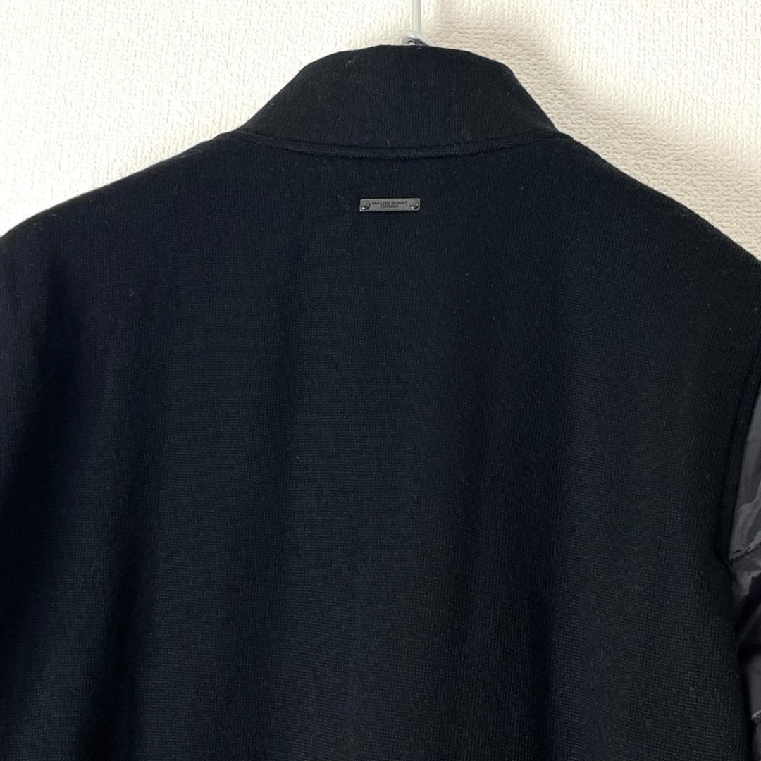 マスターバニーエディション 2 キルティング ニット MA-1 ブルゾン 黒