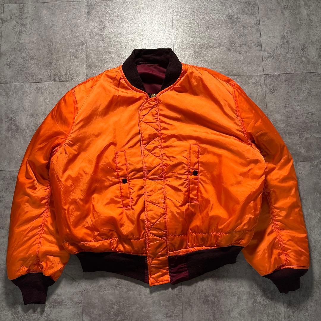 vtg 80s~90s alpha USA製　ma-1 flightjacket