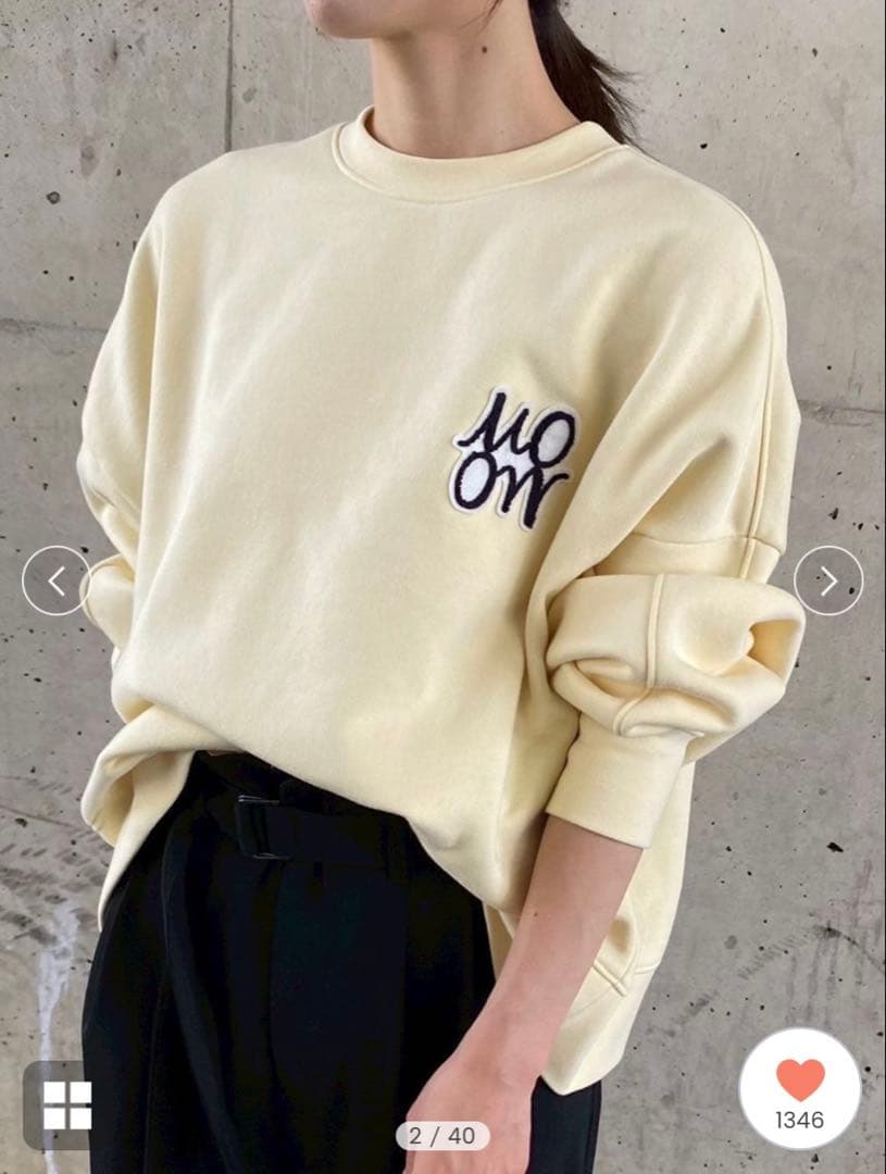 【WEB限定】Mila owen ビッグトレーナー