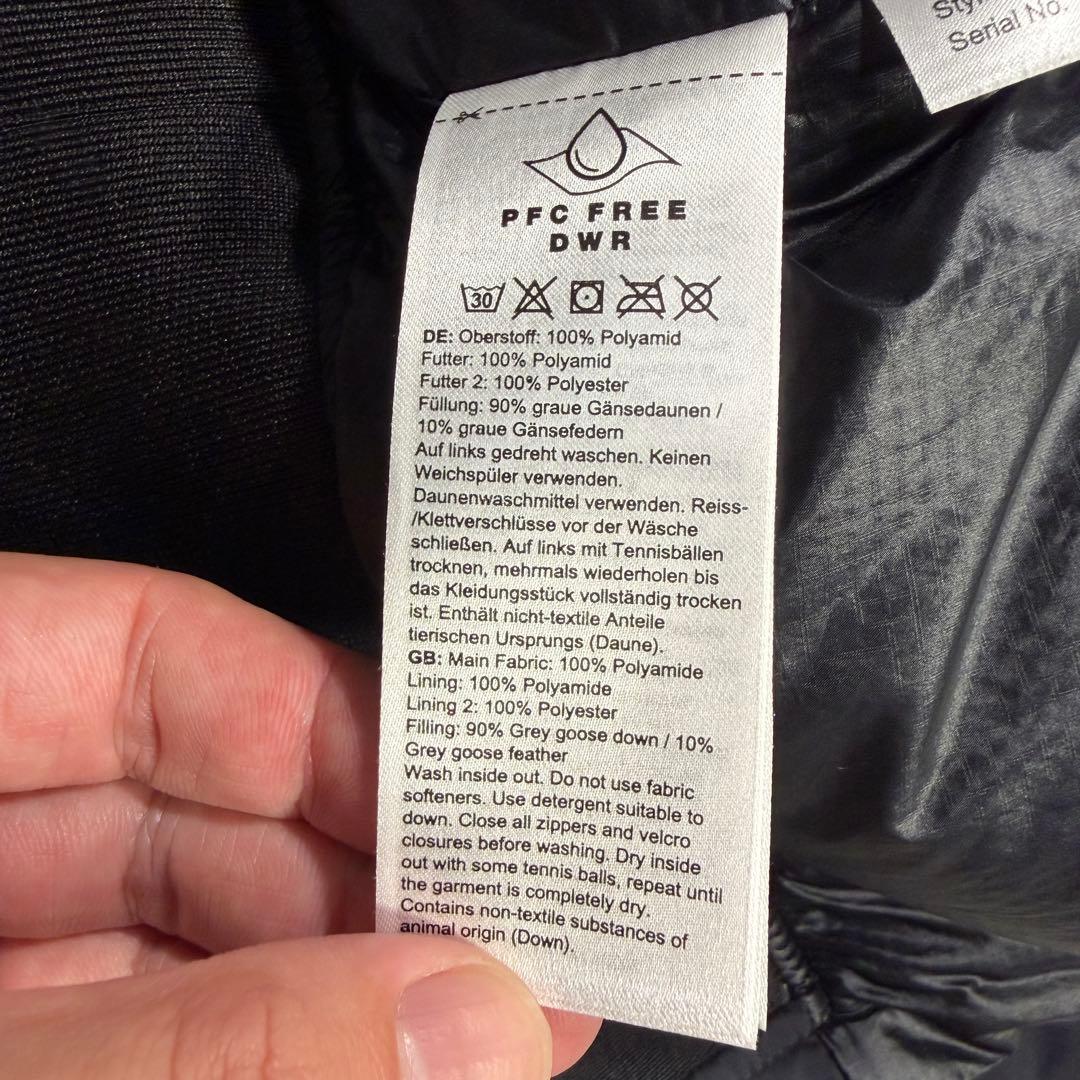 マムート　MA-1 XLサイズ 1013-03020 ボンバージャケット　黒