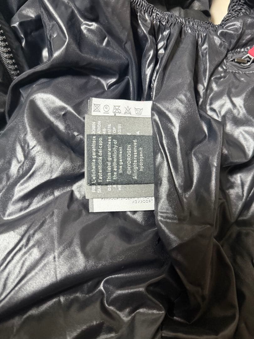 HYDROGEN DUVETICA ブラックダウンベスト サイズ52【値下げ‼️】