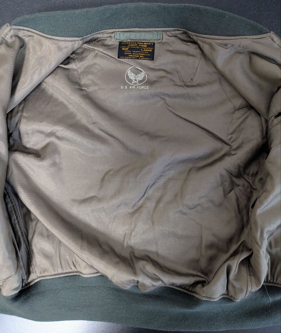 キャブ不調 ヒューストン l-2b Lサイズ フライトジャケット