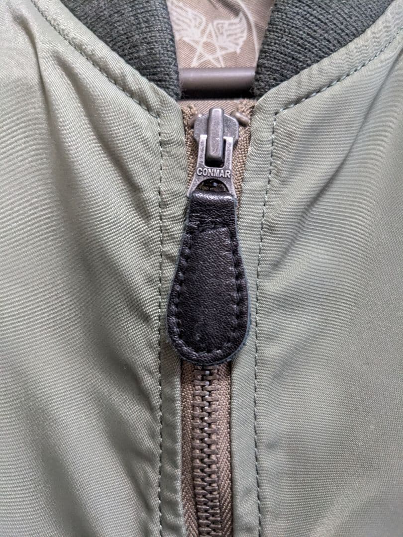 キャブ不調 ヒューストン l-2b Lサイズ フライトジャケット