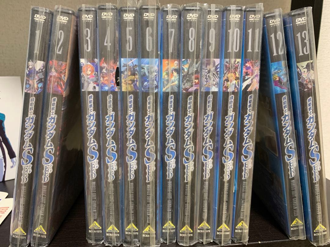 【全巻初回特典版】ガンダムSEED DVD全13巻＋限定トランプコンプリート