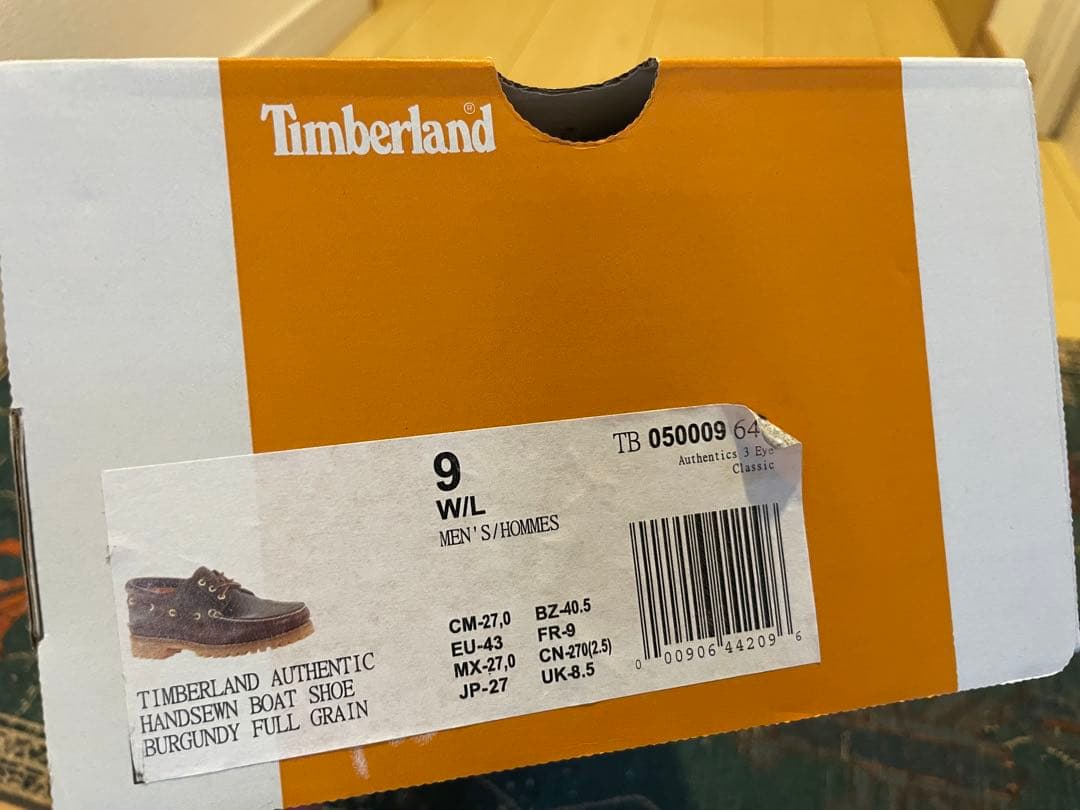 靴 Timberland Authentics 3 Eye Classic