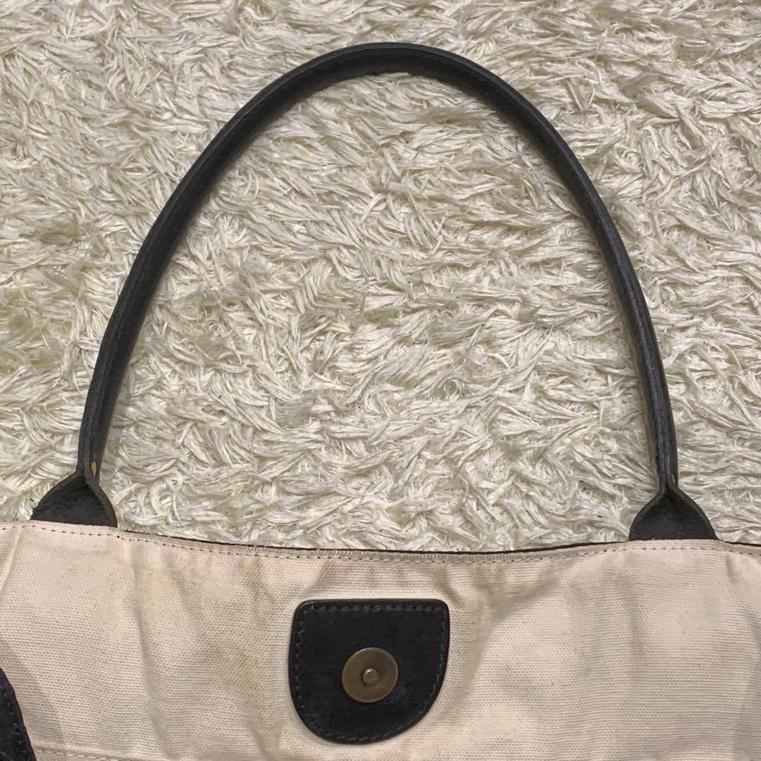 美品✨フェリージ トートバッグ 巾着 ナイロン レザー ブラック