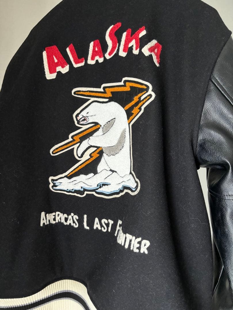 HOUSTON アラスカ スカジャン XL