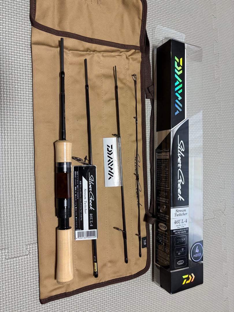 ダイワSilverCreek 46UL-4 Stream Twitcher