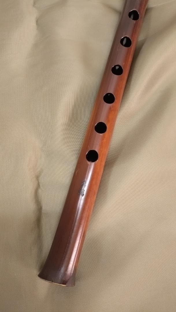 moto様用　煤竹　真竹笛　古典調４本調子　篠笛