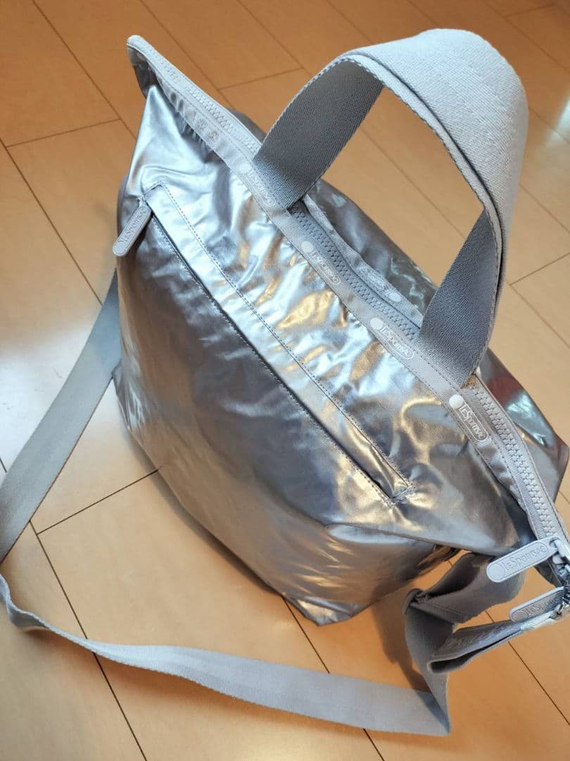 ​訳あり ひとりっぷ レスポートサック グッデイトート シルバー RYUSEI