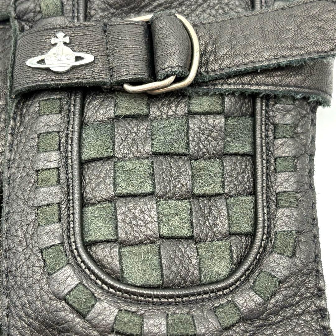 【未使用タグ付き】ヴィヴィアンウエストウッド⭐️手袋⭐️レディース⭐️レザー